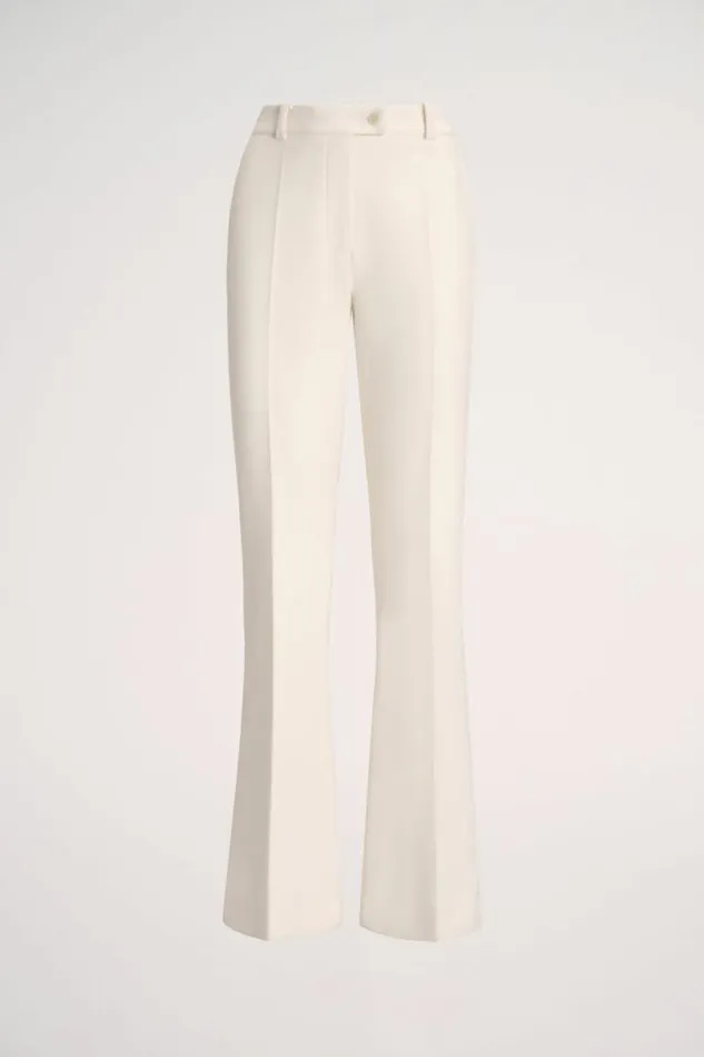 Luisa Spagnoli Pants Oriolo 8211 Creased Trousers Cream 8211 Women Luisa Spagnoli Pants Oriolo 8211 Creased Trousers Cream 8211 Women