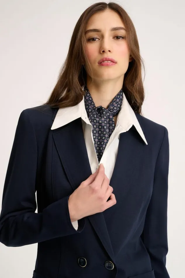Luisa Spagnoli Scarves And Foulards Rodengo 8211 Scarf Tie Blue 8211 Women Luisa Spagnoli Scarves And Foulards Rodengo 8211 Scarf Tie Blue 8211 Women