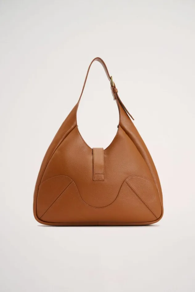 Luisa Spagnoli Shoulder Bags Imele 8211 Leather Bag Camelgold 8211 Women Luisa Spagnoli Shoulder Bags Imele 8211 Leather Bag Camelgold 8211 Women