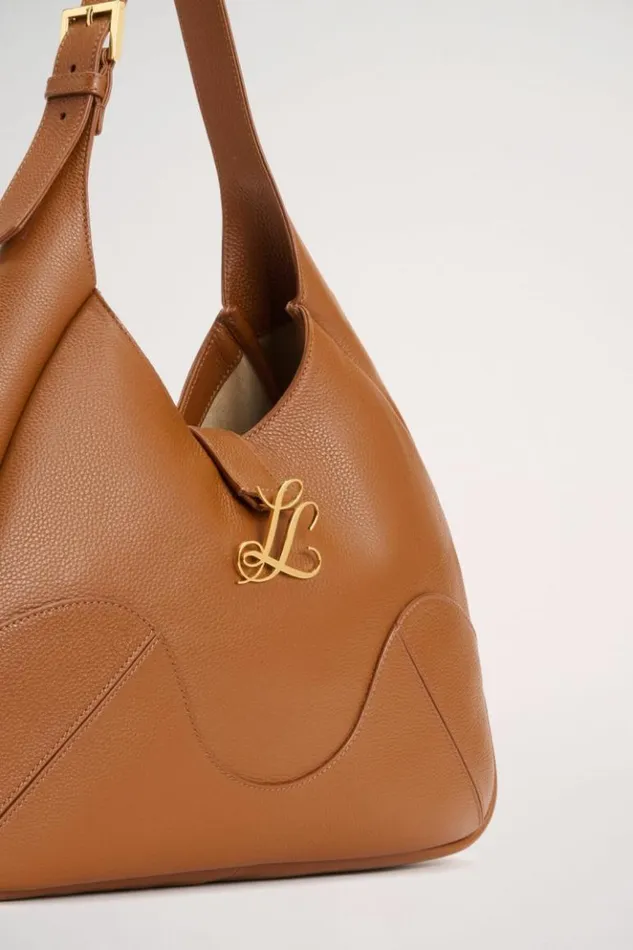 Luisa Spagnoli Shoulder Bags Imele 8211 Leather Bag Camelgold 8211 Women Luisa Spagnoli Shoulder Bags Imele 8211 Leather Bag Camelgold 8211 Women