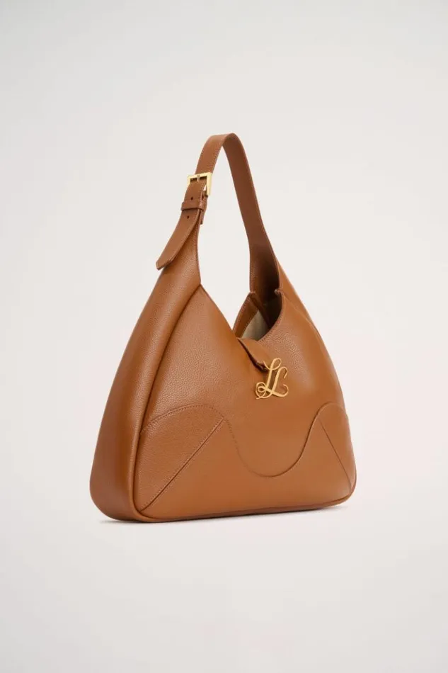 Luisa Spagnoli Shoulder Bags Imele 8211 Leather Bag Camelgold 8211 Women Luisa Spagnoli Shoulder Bags Imele 8211 Leather Bag Camelgold 8211 Women