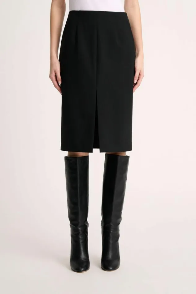 Luisa Spagnoli Skirts And Shorts Fascicolo 8211 Longuette Skirt Black 8211 Women
