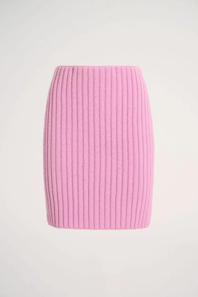 Luisa Spagnoli Skirts And Shorts Macas 8211 Knit Mini Skirt 8211 Fashion Show Pink 8211 Women Luisa Spagnoli Skirts And Shorts Macas 8211 Knit Mini Skirt 8211 Fashion Show Pink 8211 Women