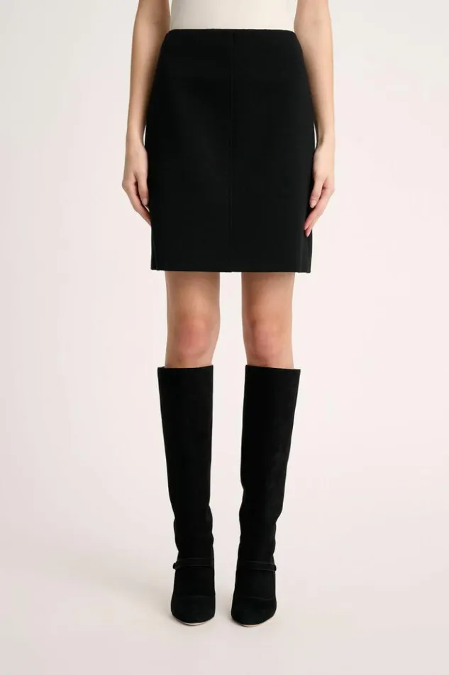 Luisa Spagnoli Skirts And Shorts Meme 8211 Wool Miniskirt Black 8211 Women