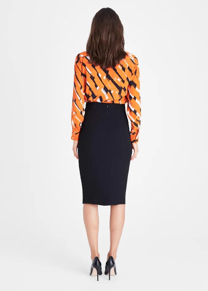 Lydia City Suit Skirt Black Women Phase Eight Skirts