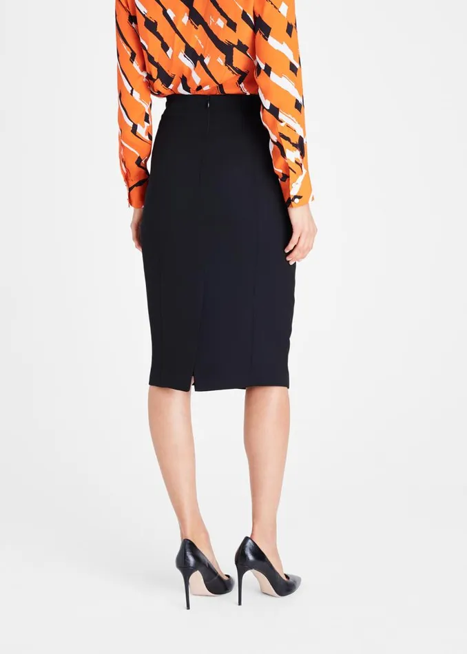 Lydia City Suit Skirt Black Women Phase Eight Skirts
