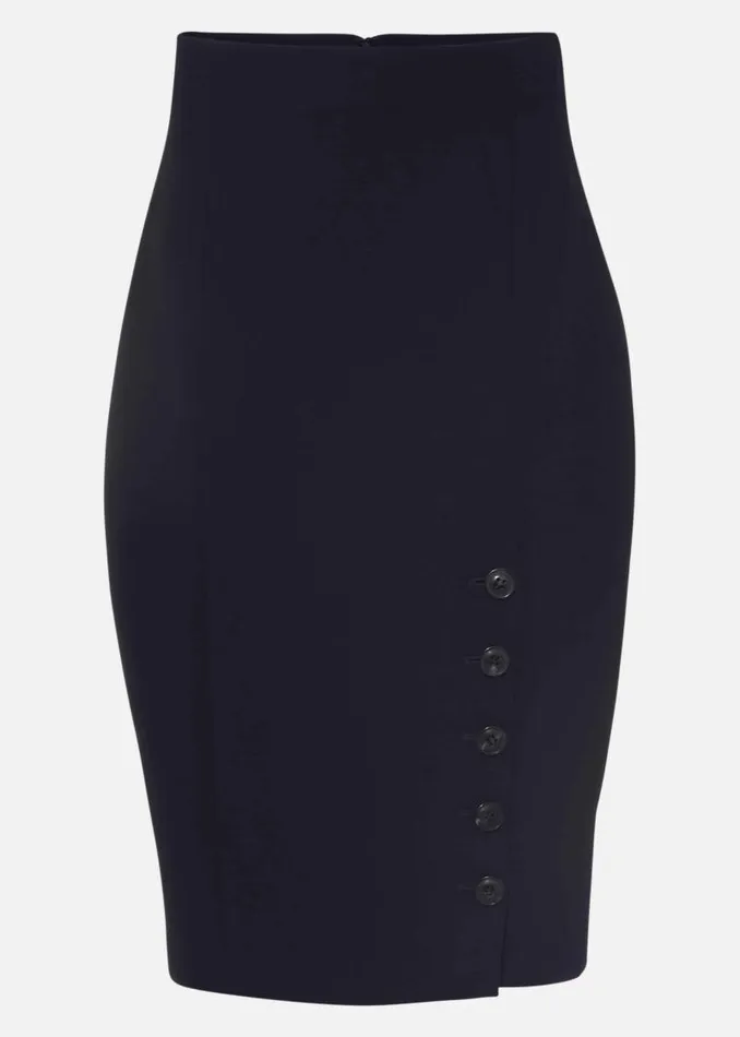 Lydia City Suit Skirt Black Women Phase Eight Skirts