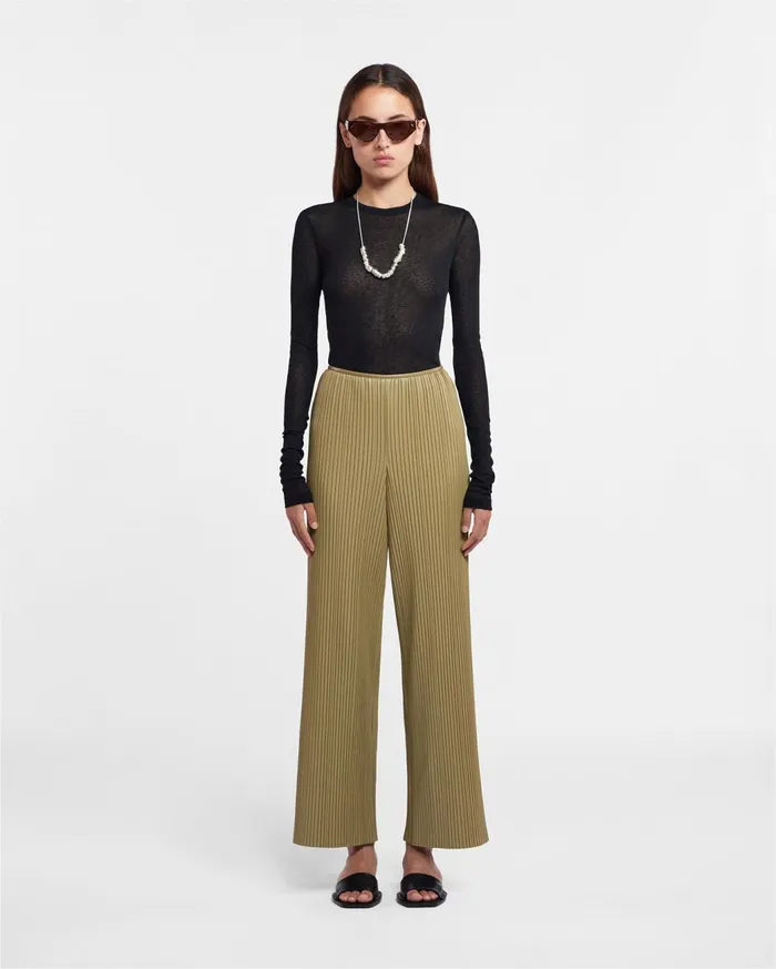 Lymee MeshJersey Top Black Women Nanushka Tops