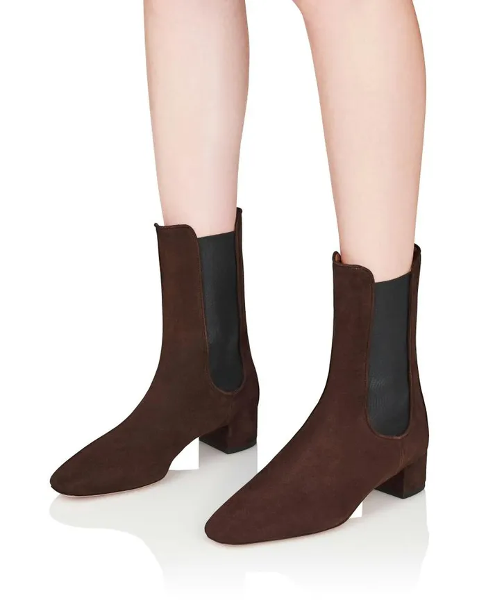 Lyon Bootie 35 Brown Women Aquazzura Booties Lyon Bootie 35 Brown Women Aquazzura Booties