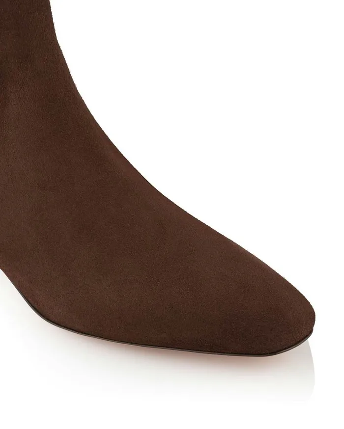 Lyon Bootie 35 Brown Women Aquazzura Booties Lyon Bootie 35 Brown Women Aquazzura Booties