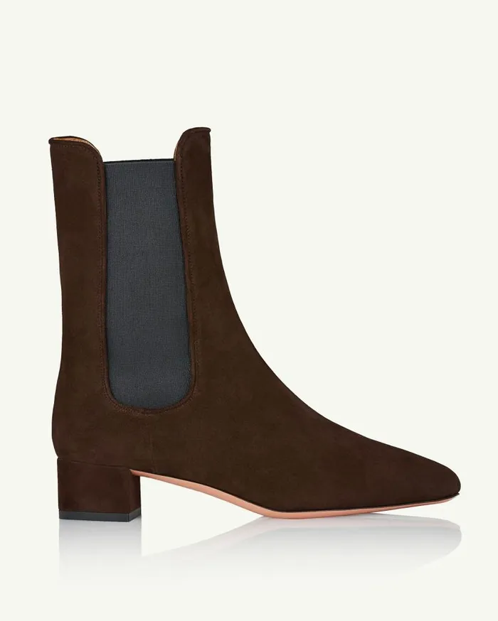Lyon Bootie 35 Brown Women Aquazzura Booties Lyon Bootie 35 Brown Women Aquazzura Booties