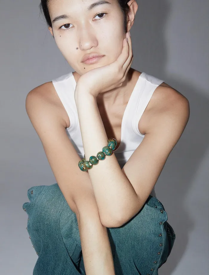 Mabel Bracelet Green Women Paloma Wool Jewelry