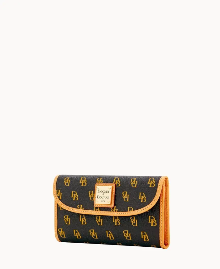 ManWoman Blakely Continental Clutch Brown Tmoro Dooney and Bourke Wallets ManWoman Blakely Continental Clutch Brown Tmoro Dooney and Bourke Wallets