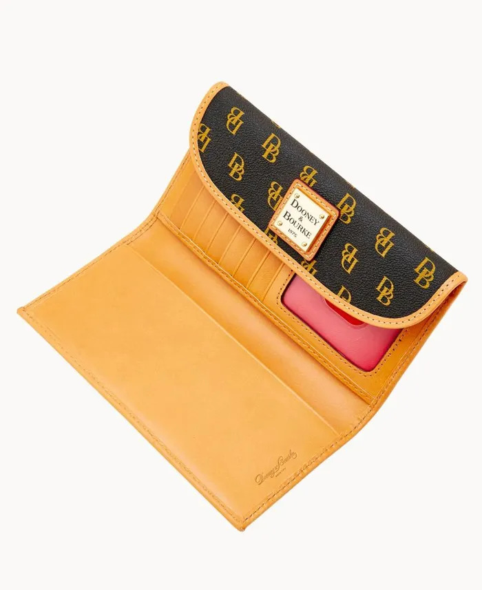 ManWoman Blakely Continental Clutch Brown Tmoro Dooney and Bourke Wallets ManWoman Blakely Continental Clutch Brown Tmoro Dooney and Bourke Wallets
