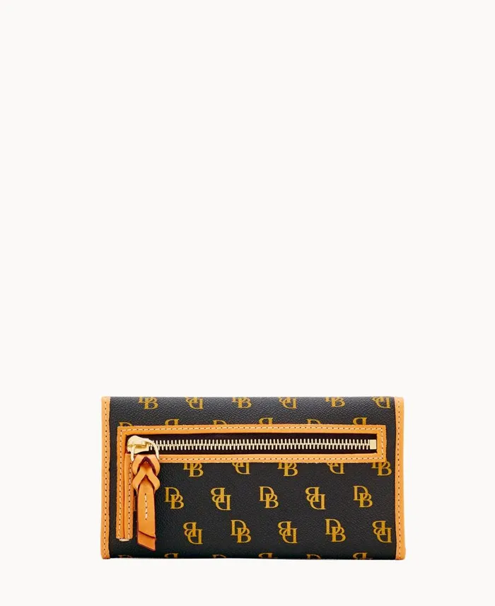 ManWoman Blakely Continental Clutch Brown Tmoro Dooney and Bourke Wallets ManWoman Blakely Continental Clutch Brown Tmoro Dooney and Bourke Wallets