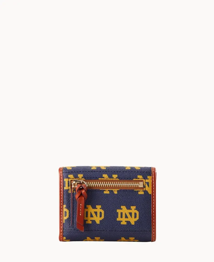 ManWoman Collegiate University Of Notre Dame Flap Credit Card Wallet Notre Dame Dooney and Bourke Wallets ManWoman Collegiate University Of Notre Dame Flap Credit Card Wallet Notre Dame Dooney and Bourke Wallets