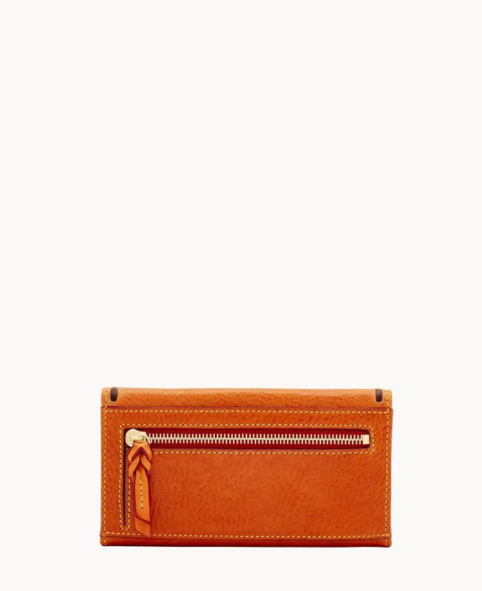 ManWoman Florentine Continental Clutch Natural Dooney and Bourke Wallets ManWoman Florentine Continental Clutch Natural Dooney and Bourke Wallets