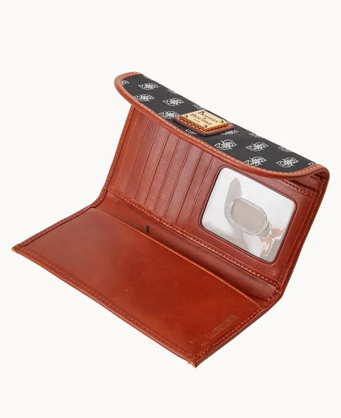 ManWoman MLB Mariners Continental Clutch Mariners Dooney and Bourke Wallets ManWoman MLB Mariners Continental Clutch Mariners Dooney and Bourke Wallets