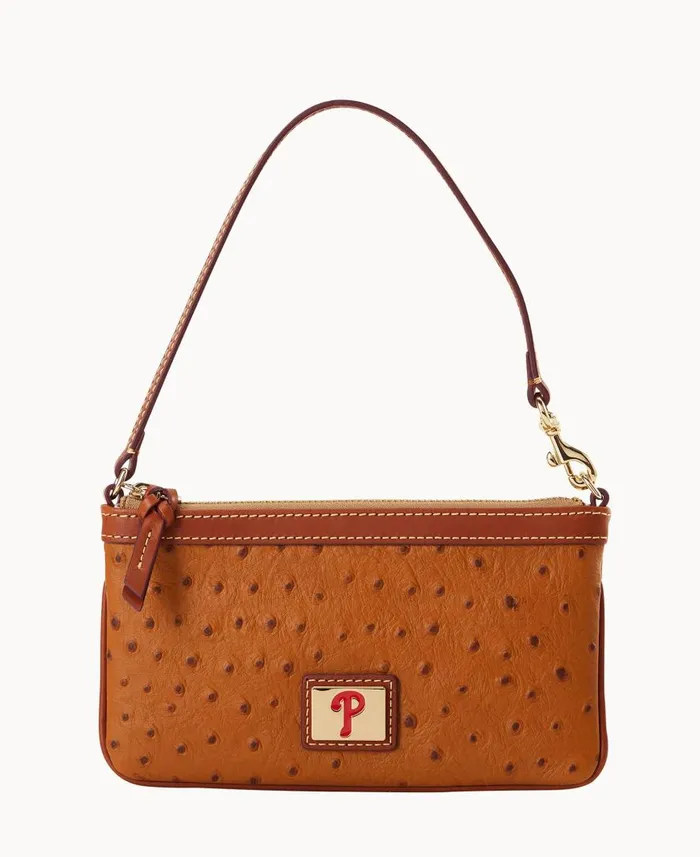 ManWoman MLB Phillies Large Slim Wristlet Phillies Dooney and Bourke Wallets