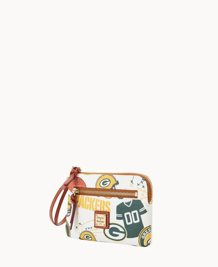 ManWoman NFL Packers Zip Around Wristlet Packers Dooney and Bourke Wallets ManWoman NFL Packers Zip Around Wristlet Packers Dooney and Bourke Wallets
