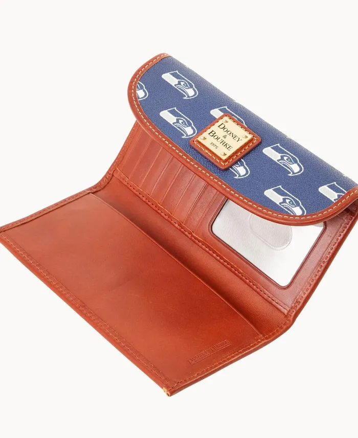 ManWoman NFL Seahawks Cont Clutch Seahawks Dooney and Bourke Wallets ManWoman NFL Seahawks Cont Clutch Seahawks Dooney and Bourke Wallets