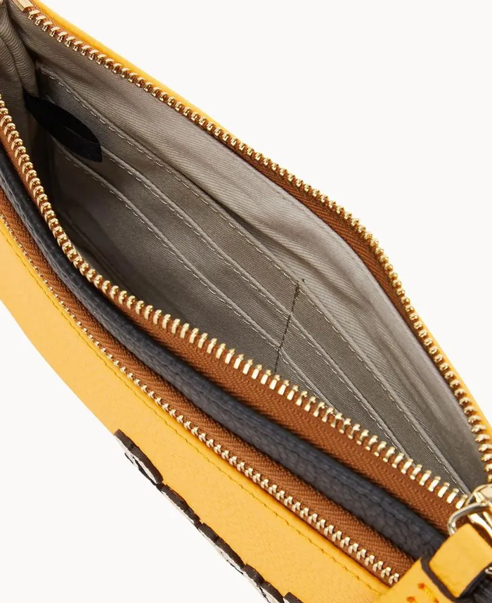 ManWoman NFL Steelers Double Zip Wristlet Steelers Dooney and Bourke Wallets ManWoman NFL Steelers Double Zip Wristlet Steelers Dooney and Bourke Wallets