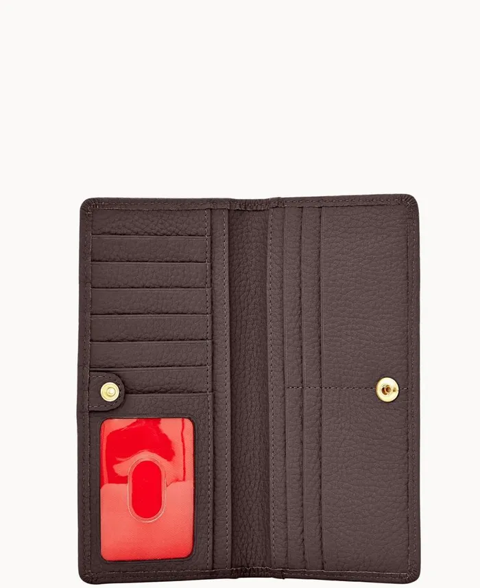 ManWoman Pebble Grain Slim Wallet Dooney and Bourke Wallets ManWoman Pebble Grain Slim Wallet Dooney and Bourke Wallets