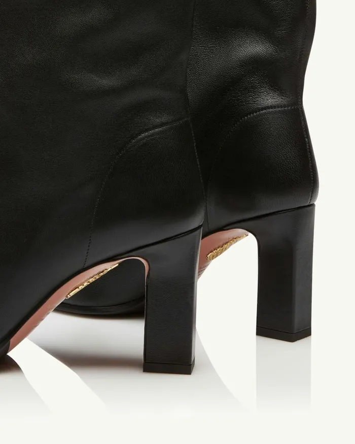 Manzoni Bootie 85 Black Women Aquazzura Booties Manzoni Bootie 85 Black Women Aquazzura Booties