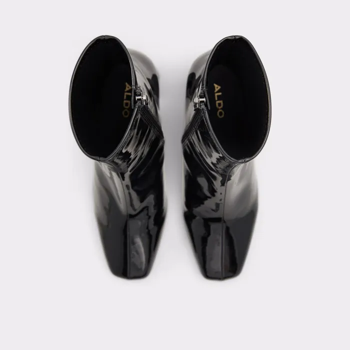 Marcella Black Synthetic Patent Women ALDO Boots