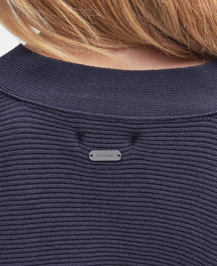 Mariner Striped Cardigan Navy Stripe Women Barbour Cardigans