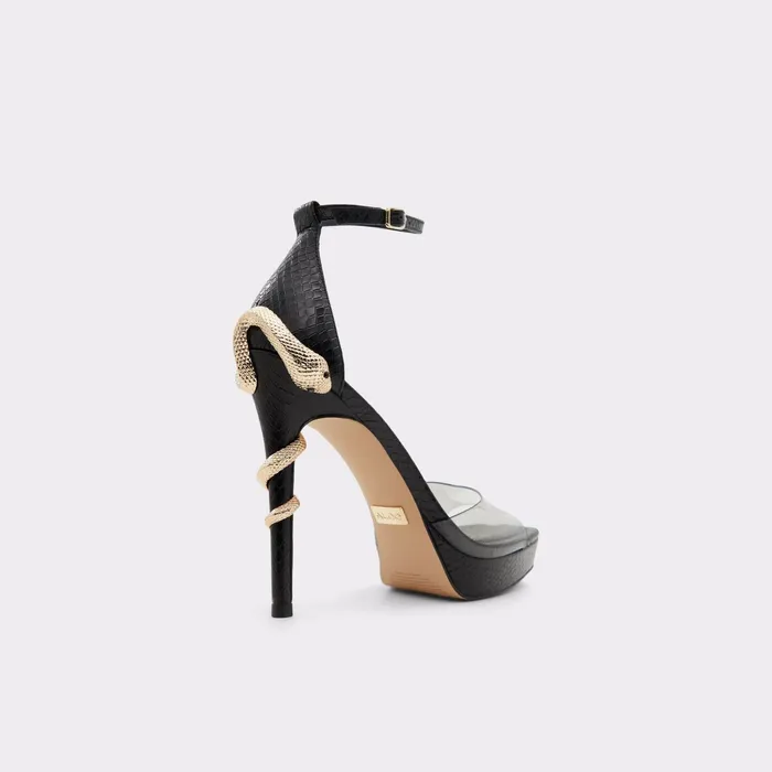 Medusa Black Women ALDO Heels