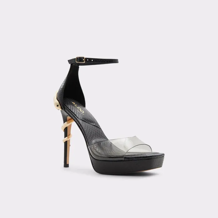 Medusa Black Women ALDO Heels