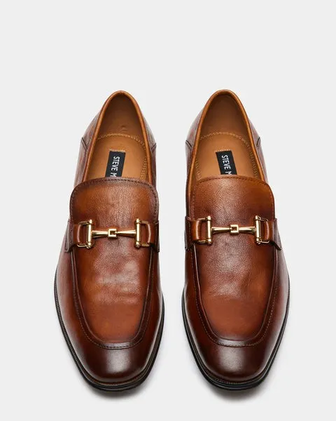 Men039s ARCHEE COGNAC LEATHER Cognac Leather Steve Madden Loafers Men039s ARCHEE COGNAC LEATHER Cognac Leather Steve Madden Loafers