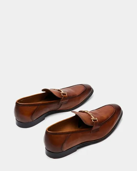 Men039s ARCHEE COGNAC LEATHER Cognac Leather Steve Madden Loafers Men039s ARCHEE COGNAC LEATHER Cognac Leather Steve Madden Loafers