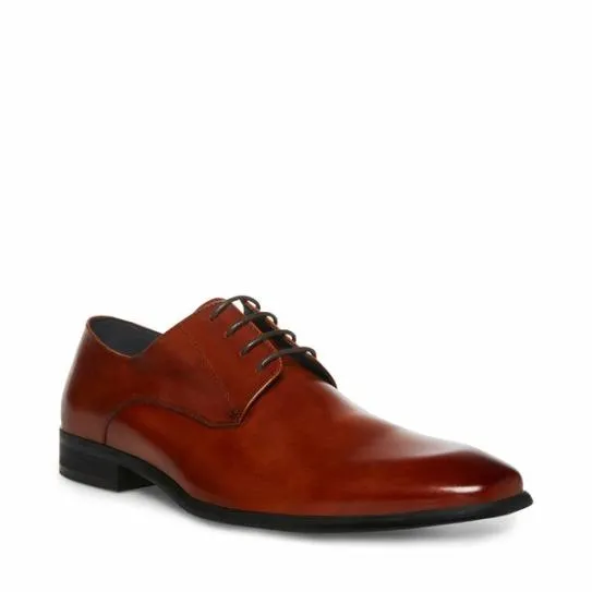Men039s BEAUX COGNAC LEATHER Cognac Leather Steve Madden Dress Men039s BEAUX COGNAC LEATHER Cognac Leather Steve Madden Dress