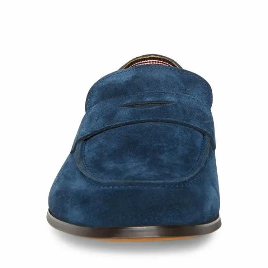 Men039s EDDYSON NAVY SUEDE Navy Suede Steve Madden Loafers Men039s EDDYSON NAVY SUEDE Navy Suede Steve Madden Loafers