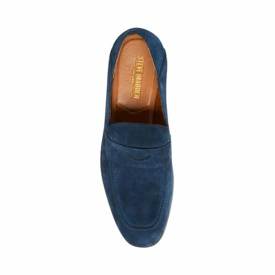 Men039s EDDYSON NAVY SUEDE Navy Suede Steve Madden Loafers Men039s EDDYSON NAVY SUEDE Navy Suede Steve Madden Loafers