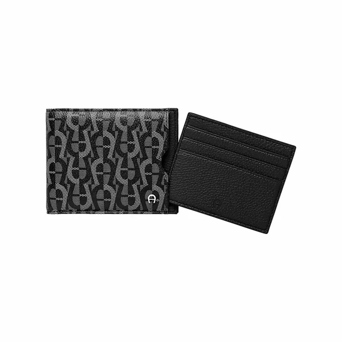 Men Aigner Wallets Icon Cover Wallet Men Aigner Wallets Icon Cover Wallet
