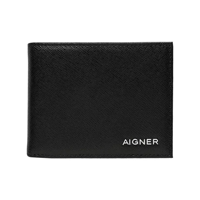 Men Aigner Wallets Saffiano Wallet