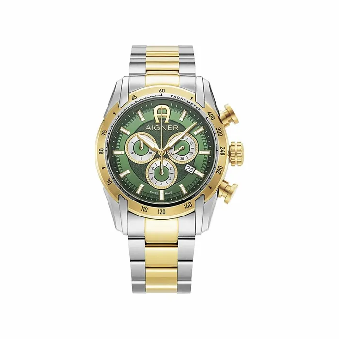 Men Aigner Watches Watch Benvento Silver Gold