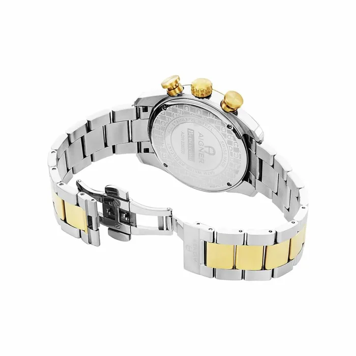 Men Aigner Watches Watch Benvento Silver Gold Men Aigner Watches Watch Benvento Silver Gold