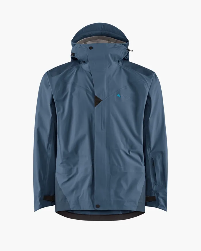 Men Allsvinn Waterproof Cutan Jacket Midnight Blue Klttermusen Waterproof Jackets
