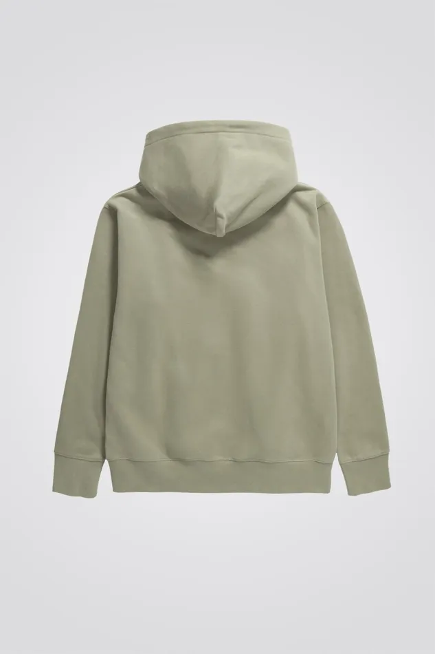 Men Arne Relaxed Organic Brushed Fleece Large N Hoodie Clay Norse Projects Sweatshirts