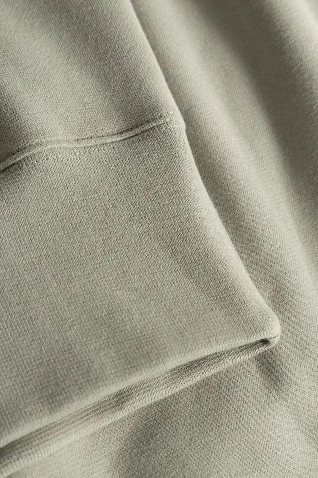 Men Arne Relaxed Organic Brushed Fleece Large N Hoodie Clay Norse Projects Sweatshirts