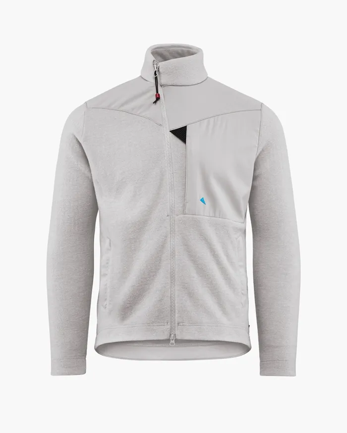 Men Arngrim Wuru Zip Klttermusen Off The Mountain Collection Dove Grey Klttermusen Fleeces and Sweaters
