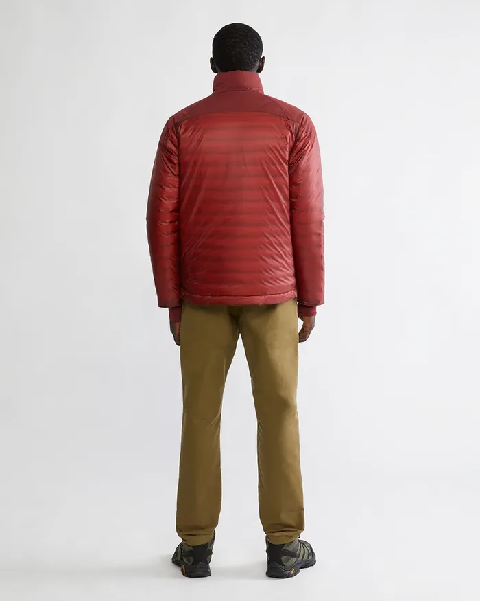 Men Brokk Levitend Jacket Klttermusen Off The Mountain Collection Dark Russet Klttermusen Down and Insulated Jackets