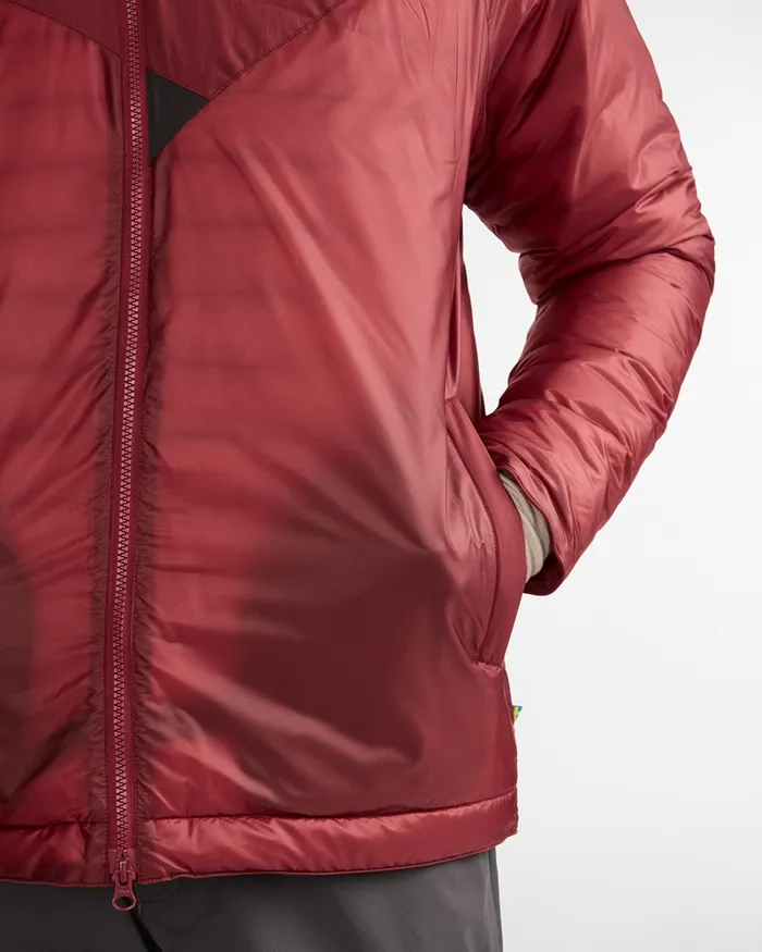 Men Brokk Levitend Jacket Klttermusen Off The Mountain Collection Dark Russet Klttermusen Down and Insulated Jackets