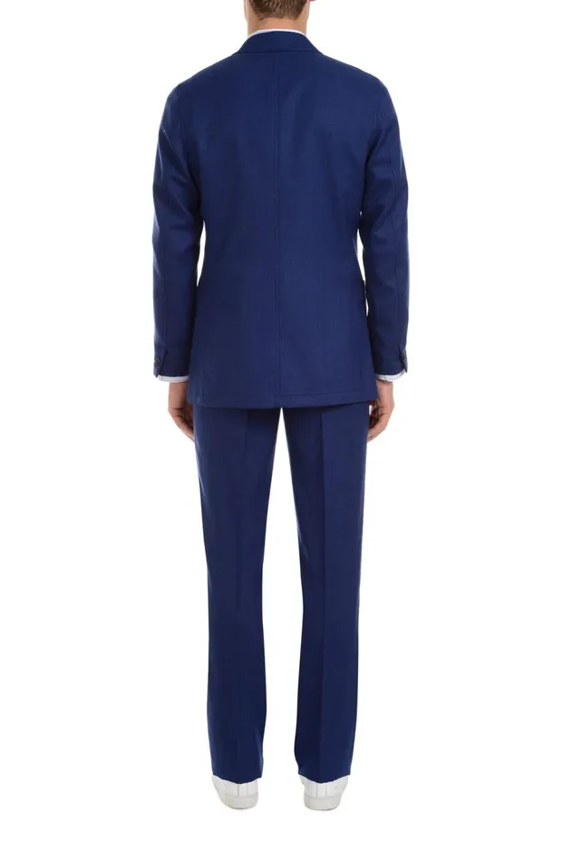Men Jackets and Outerwear Gabriela Hearst Gryphius Jacket In Navy Wool