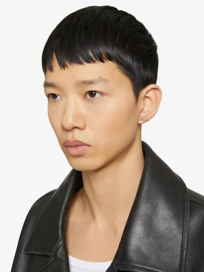 Men Jewelry Givenchy GIVENCHY Earrings In Metal Silvery Men Jewelry Givenchy GIVENCHY Earrings In Metal Silvery