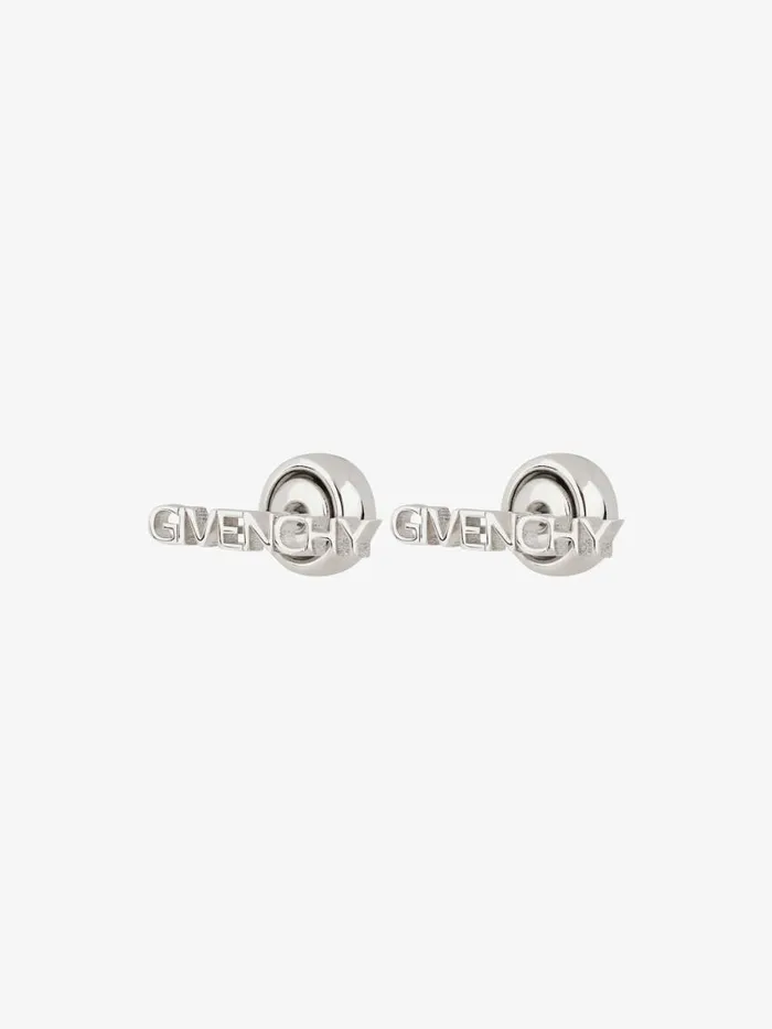 Men Jewelry Givenchy GIVENCHY Earrings In Metal Silvery Men Jewelry Givenchy GIVENCHY Earrings In Metal Silvery